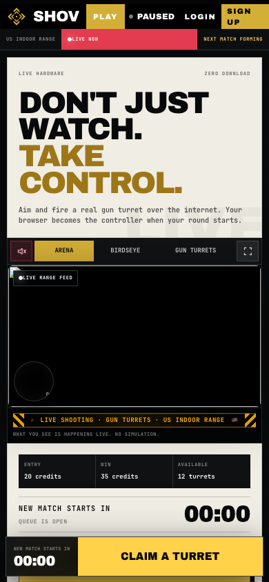 Entry C mobile preview